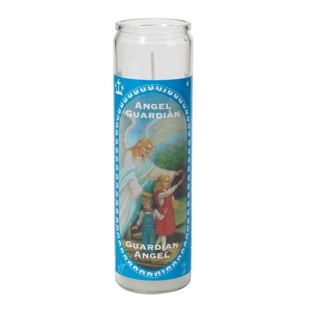 Religious Candles 8 in Guardian Angel Candle