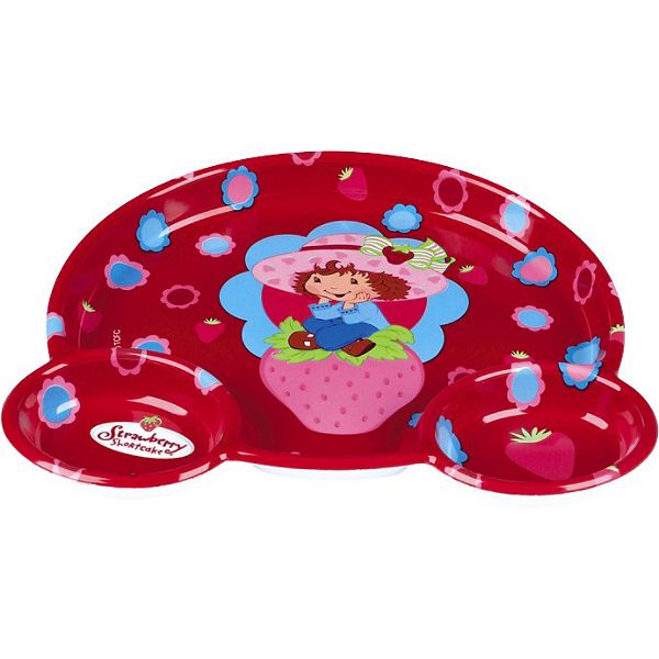 American Greetings Strawberry Shortcake Kids Shaped Plate