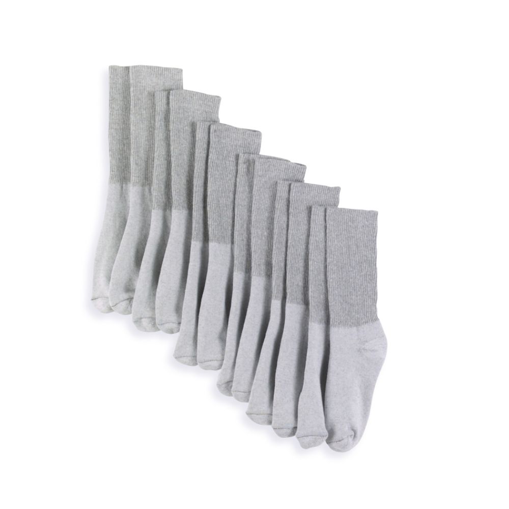 Hanes Gray Crew Sport Sock (6 pack) at Sears.com