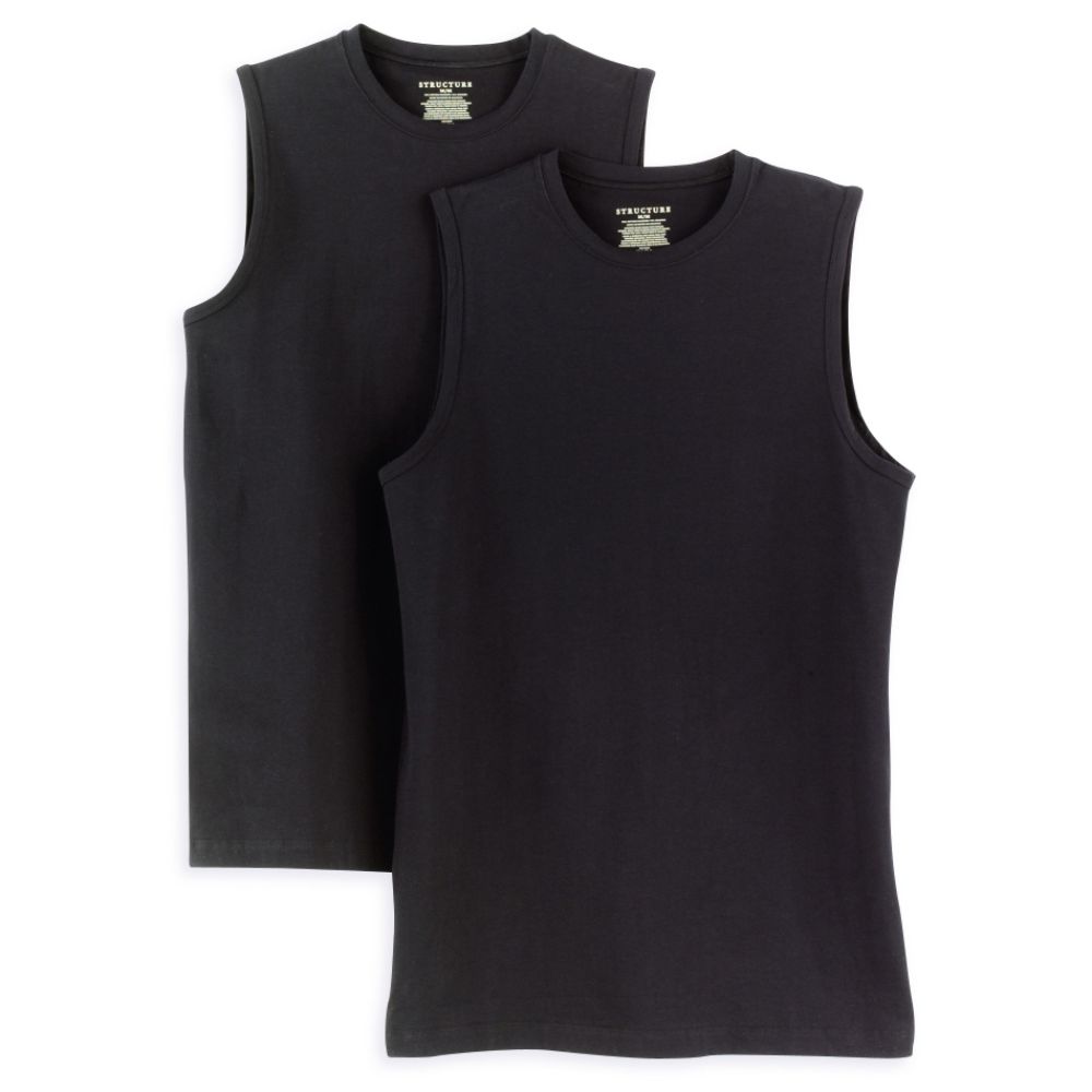 Structure Men's Stretch Muscle T-Shirt 2-Pack
