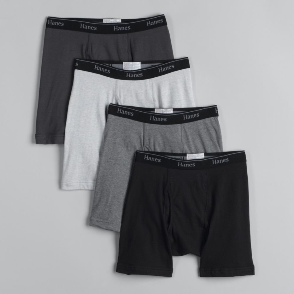 Hanes Men's 4-Pack Stretch Boxer Briefs at Sears.com