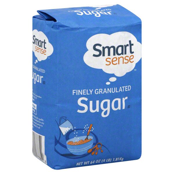 Smart Sense Sugar, Finely Granulated, 64 oz (4 lb) 1.81 kg at Kmart.com
