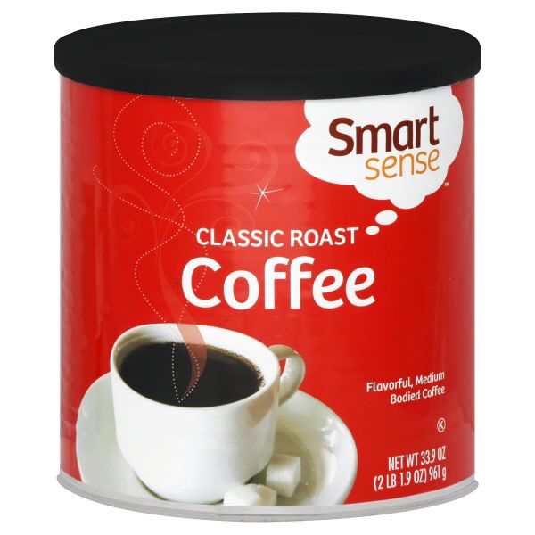 Smart Sense Coffee, Classic Roast, 33.9 oz (2 lb 1.9 oz) 961 g at Kmart.com