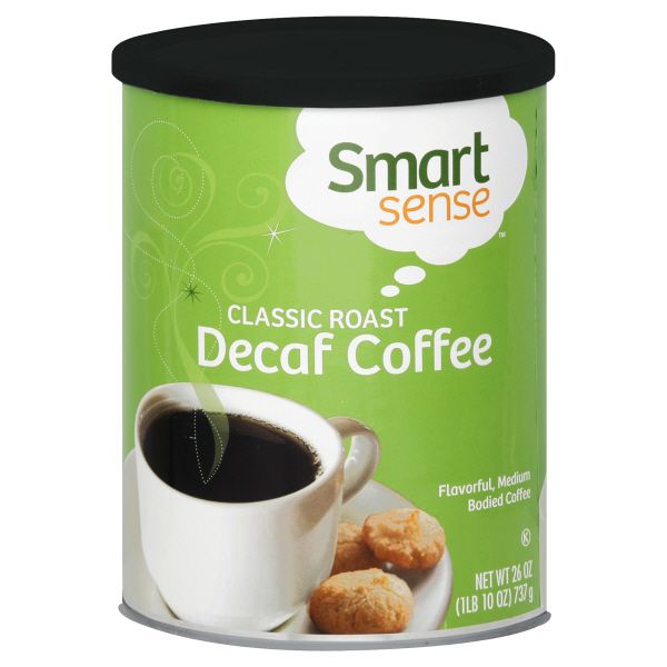 Smart Sense Coffee, Classic Roast, Decaf, 26 oz (1 lb 10 oz) 737 g at Kmart.com