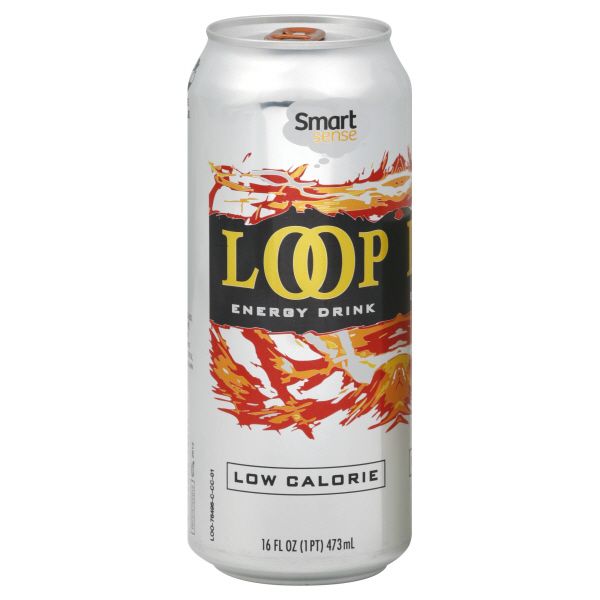 Smart Sense Loop Energy Drink, Low Calorie, 16 fl oz (1 pt) 473 ml at Kmart.com