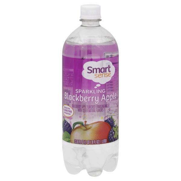 Smart Sense Water, Sparkling, Blackberry Apple, 33.8 fl oz (1 qt 1.8 fl oz) 1 lt at Kmart.com