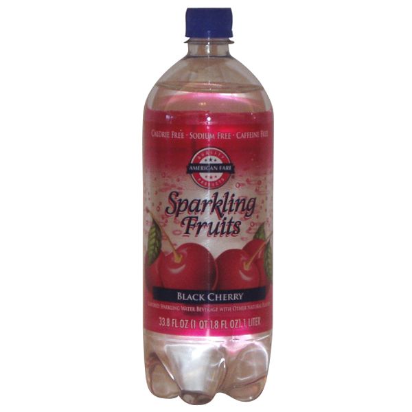 American Fare Sparkling Fruits Water Black Cherry 33.8 Fluid Ounce 10214711