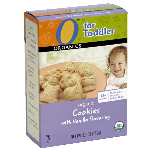 O Organics For Toddler Organic Cookies, with Vanilla Flavoring, 5.3 oz (150 g) at Kmart.com