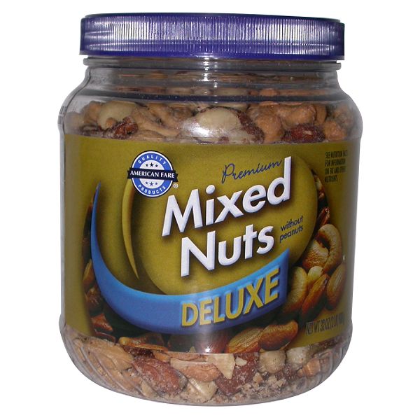 American Fare Premium Mixed Nuts Deluxe 32 Ounce Jar 20515212