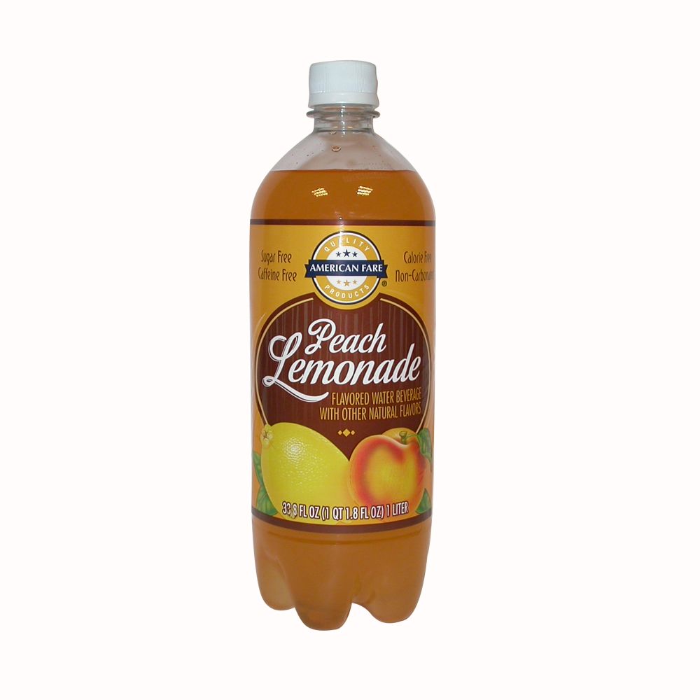American Fare Peach Lemonade 1 Liter Bottle