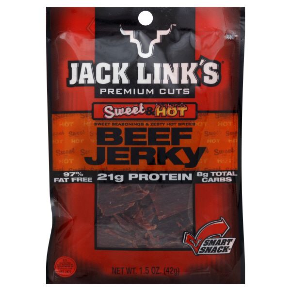 Jack Link's Premium Cuts Beef Jerky, Sweet & Hot, 1.5 oz (42 g)