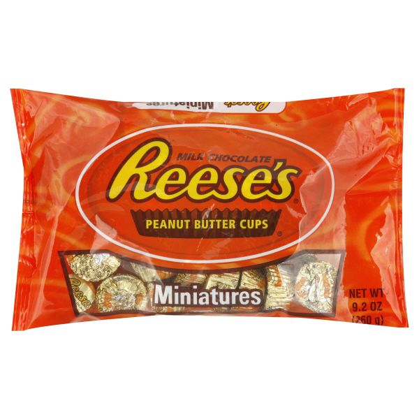 Reese's Peanut Butter Cups Miniatures, 9.2 oz (260 g)