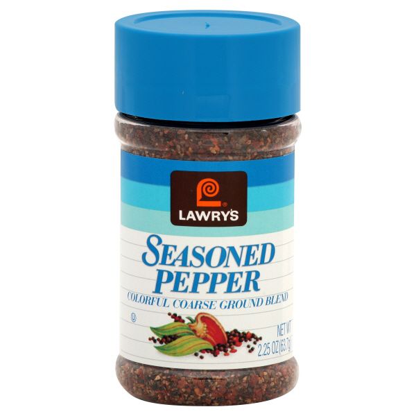 Lawrys Seasoned Pepper Colorful Coarse Ground Blend 225 Oz 637 G