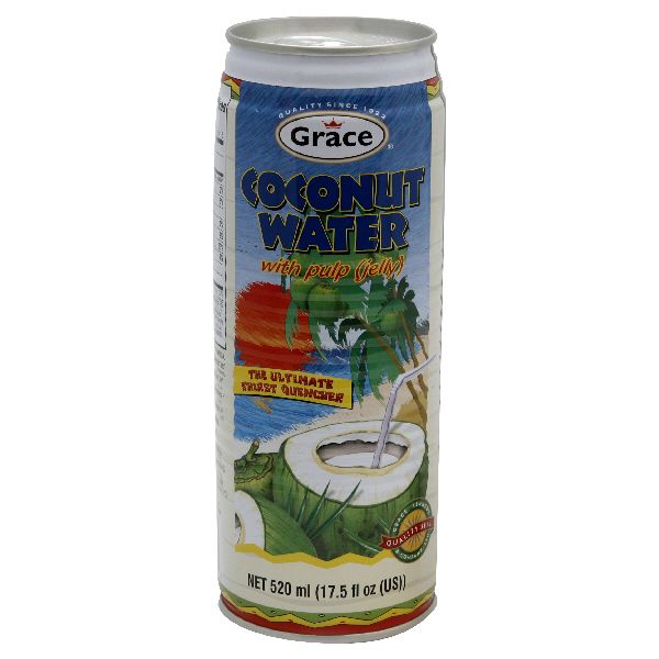 Grace Coconut Water with Pulp (Jelly), 17.5 fl oz (520 ml)