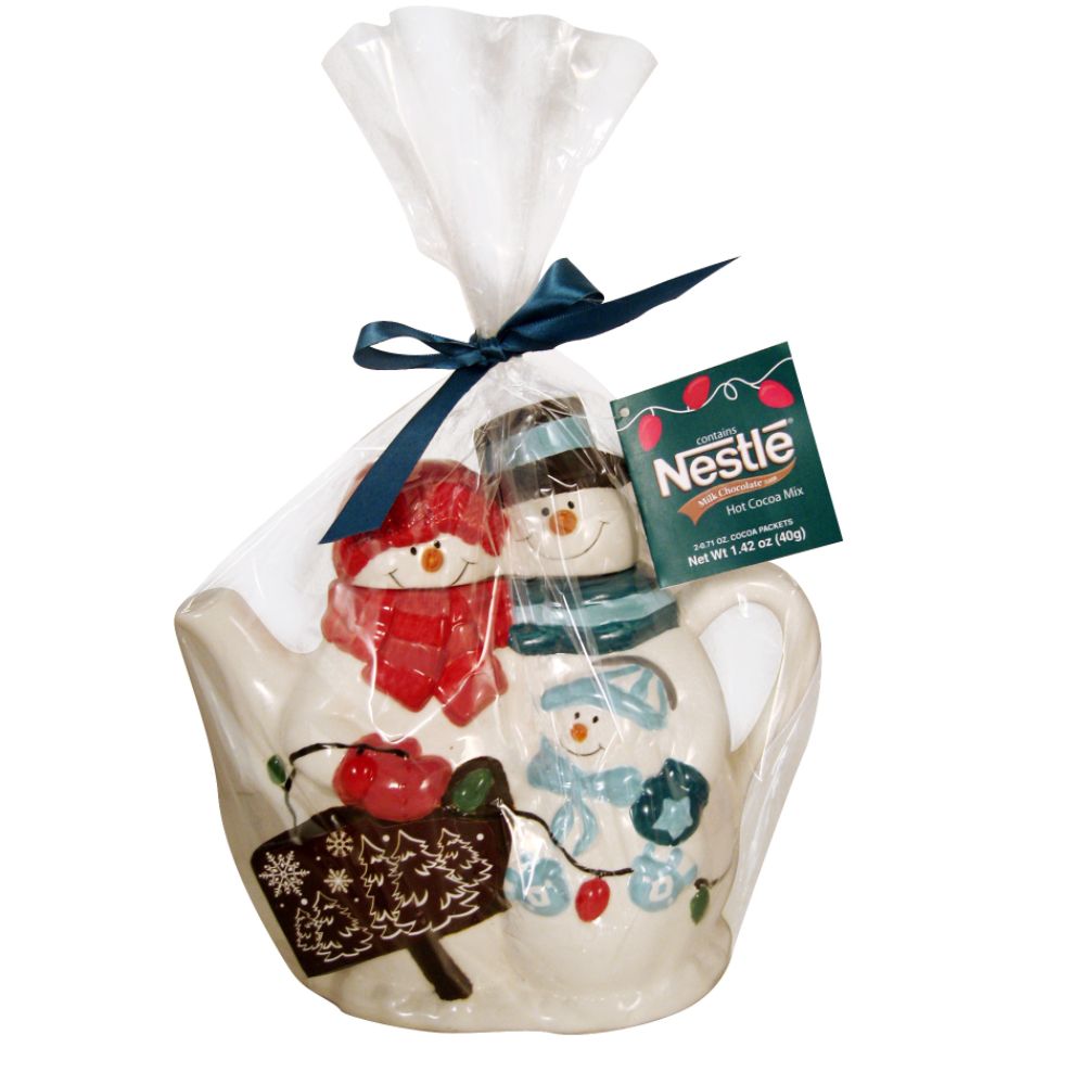 Nestle Snowman Cocoa Pot With Nestle Cocoa at Kmart.com