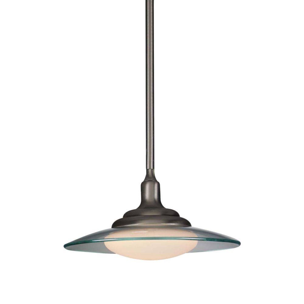 Aztec Lighting 1-Light Pendant - Brushed Nickel Finish