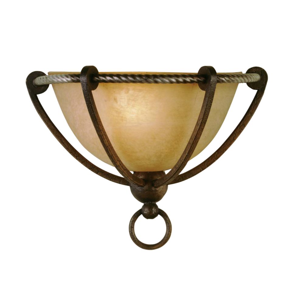 AF Lighting 1-Light Wall Sconce - Bronze Crackle