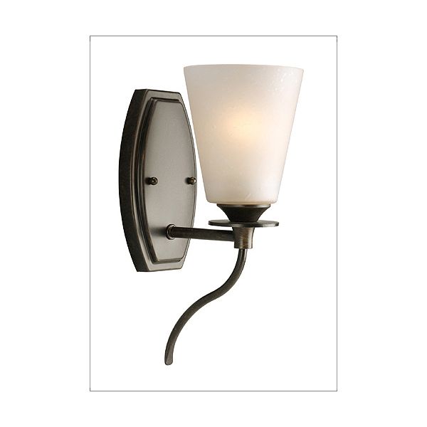 Wall Sconces Progress Cantata Wall Sconce In Forged Bronze PG6934