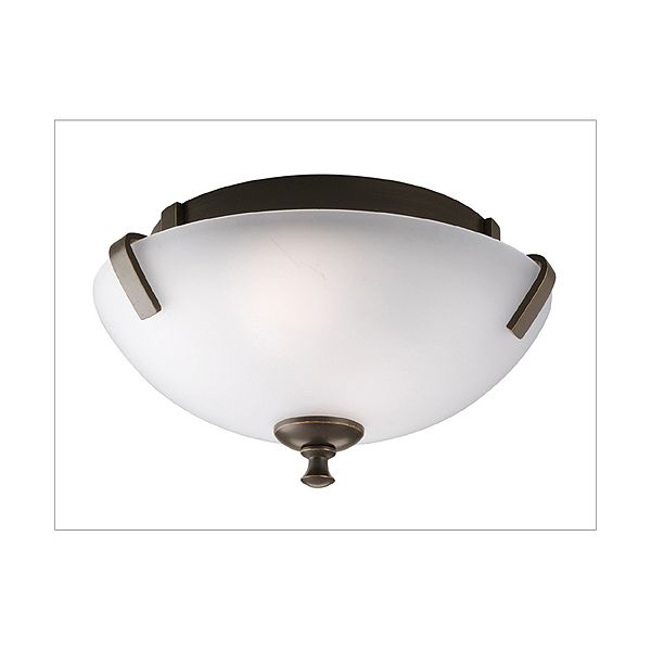 Ceiling Fixtures Progress Westin Two Light Flush Mount In Antique Bronze PG6942