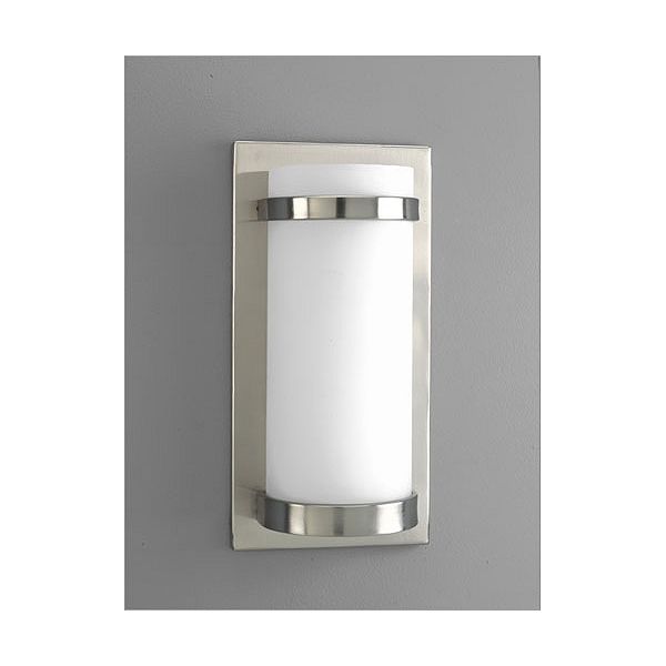 Progress One Light Wall Sconce in Brushed Nickel
