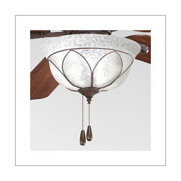 Progress Verona Ceiling Fan Light Kit in Cobblestone