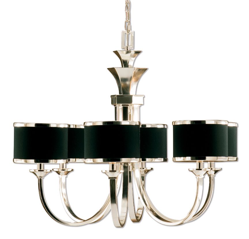The Uttermost Company Tuxedo, 6-Lt Chandelier