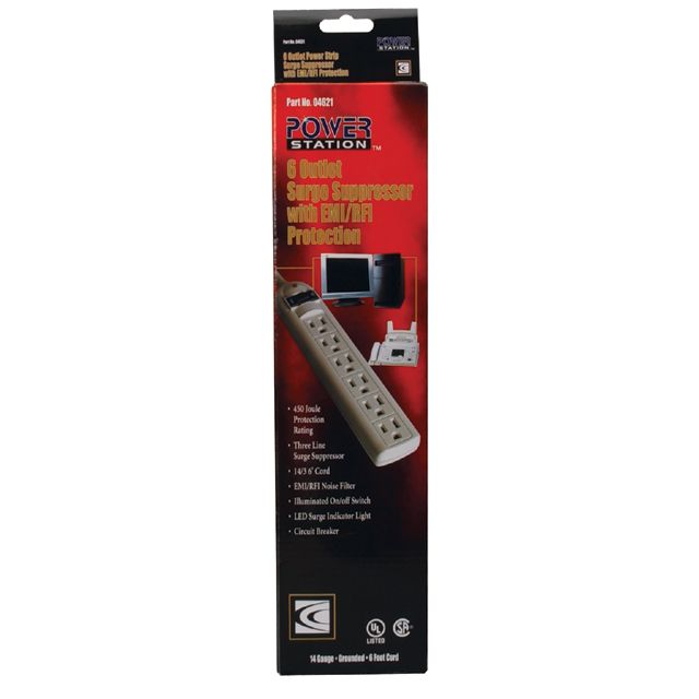 6-Outlet Surge Strip