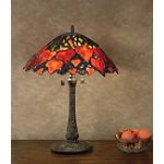 Quoizel Maple Leaf Tiffany Table
