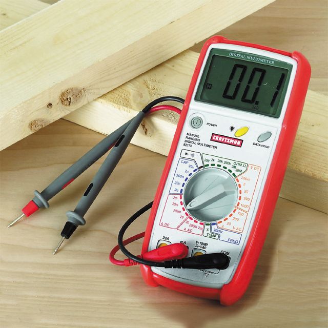 How to Use a Craftsman Multimeter |.