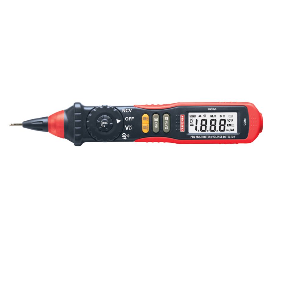 Craftsman Digital Multimeter Pen with Auto Ranging & Non-Contact Voltage...