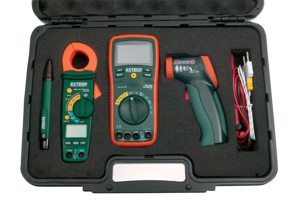 Industrial troubleshooting kit with IR