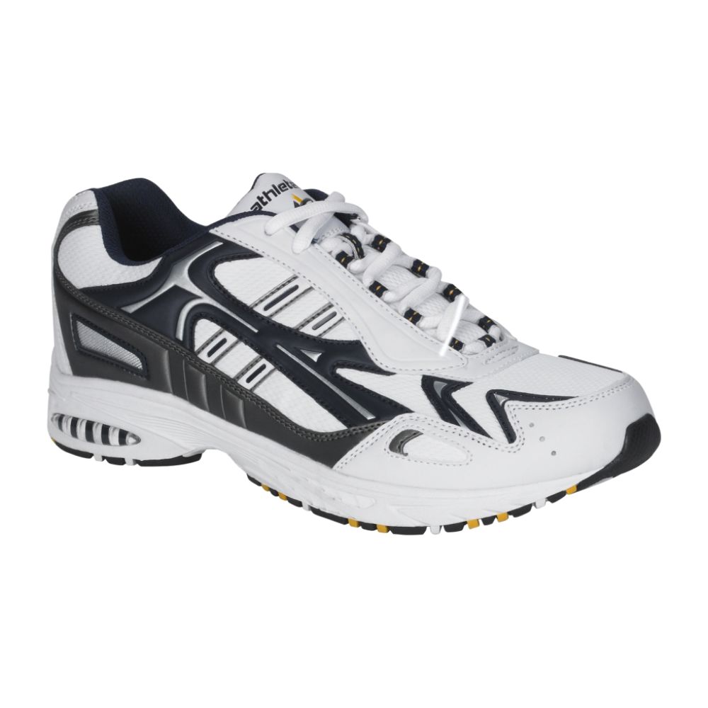 Athletech Men's Parrish Lace- Up Jogger - White
