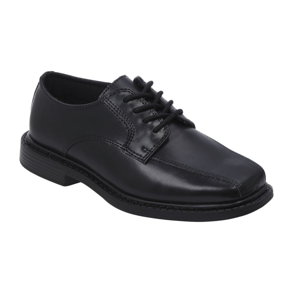 Route 66 Boy's Clark Dress Shoe - Black