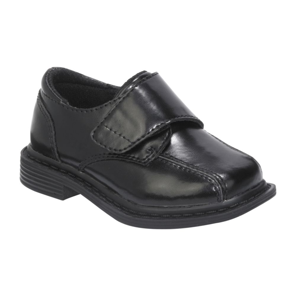 WonderKids Infant Boys' Clark 2 Dress Shoe with Velcro - Black at Kmart.com