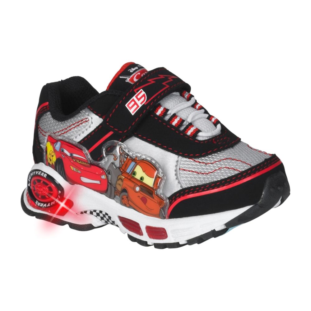 Disney Toddler Boys'  Cars Lighted Jogger - Black at Kmart.com