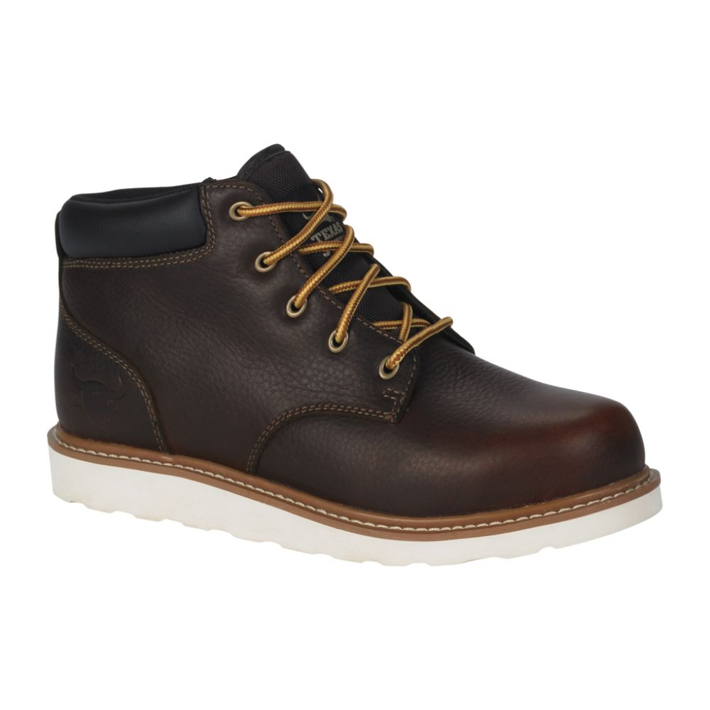 Texas Steer Men's Jetson Leather Chukka Boot - Brown at Kmart.com