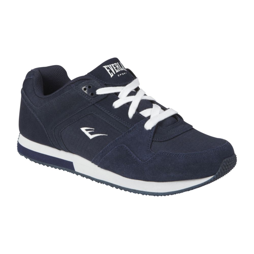 Everlast&reg; Men's Pep Suede Lace-up Jogger - Navy at Kmart.com
