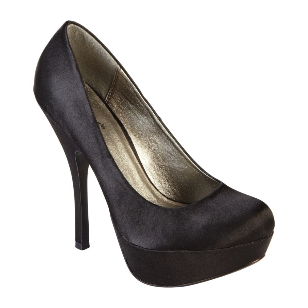 Qupid Women's Onyx Plain Pump - Black at Kmart.com