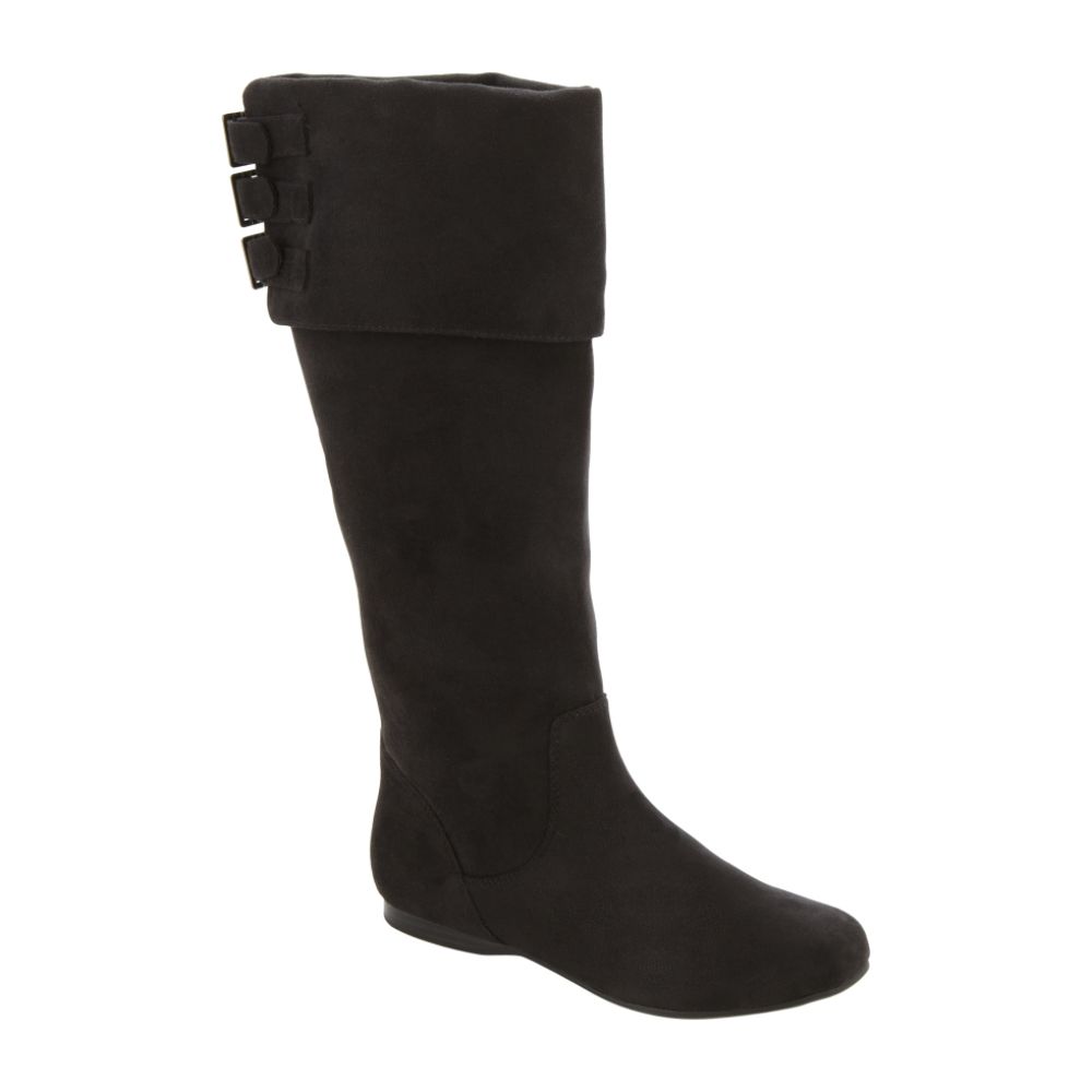 Route 66 Women's Tova Tall Scrunch Boot - Wide Avail - Black