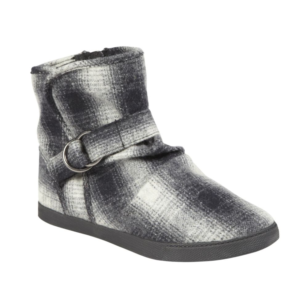 Route 66 Women's Estrella Buckle Boot - Black/White at Kmart.com