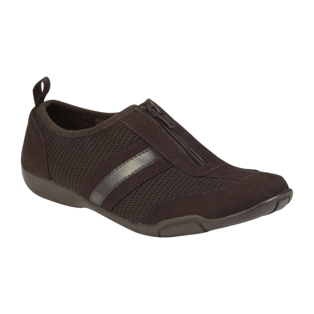 Airstep Women's Saryna Center Zipper Sport Shoe - Brown at Kmart.com