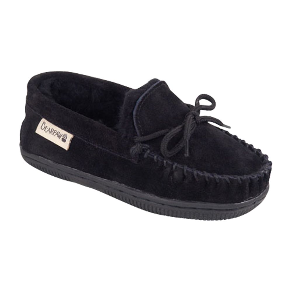 Bearpaw Moc Youth - Black