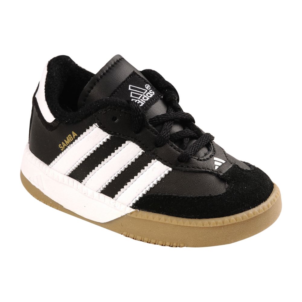 adidas Toddler Boys' Samba Shoe - Black/White