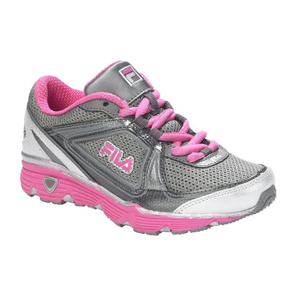 Fila Youth Girls' DLS Circuit - Gray/Pink 