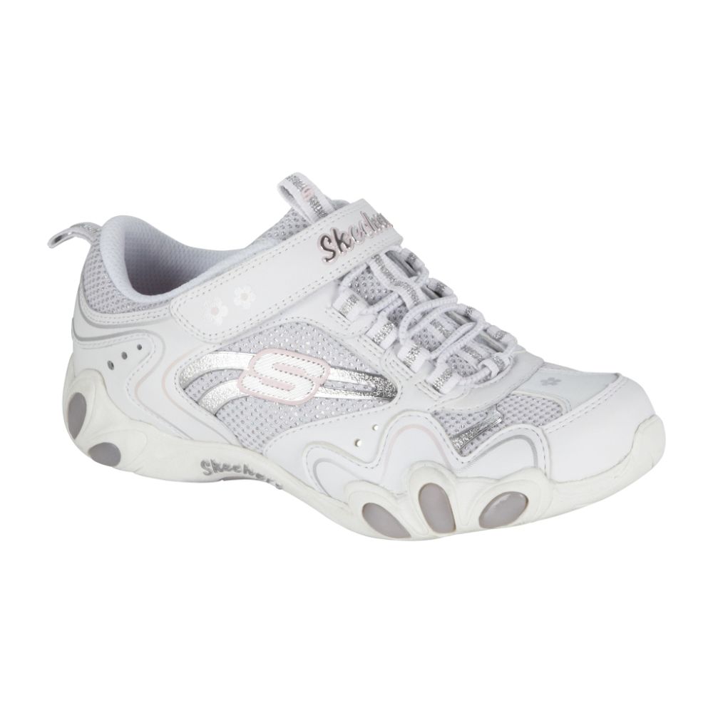 Skechers Girl's Moonbuggy Athletic Shoe - White at Sears.com
