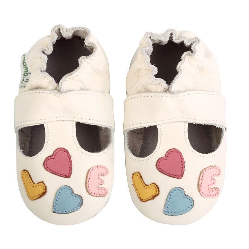 Momo Baby Shoes on Momo Baby Soft Sole Baby Sandal Shoes   Love White