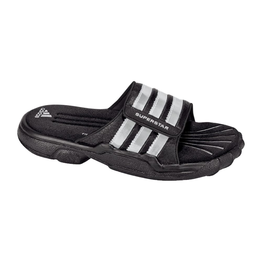 adidas Boys' SSG2 Slide J Shoe - Silver/Black