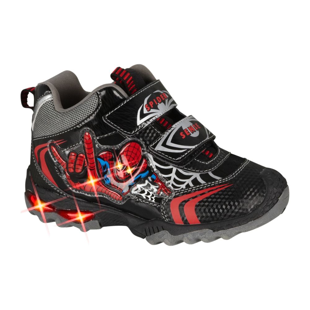 Character Youth Boy Spiderboot -Black