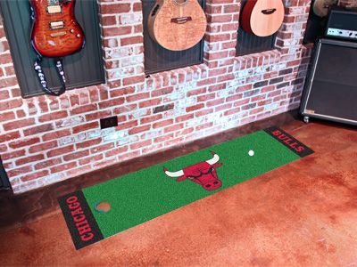 Fanmats Nba - Chicago Bulls Putting Green Mat