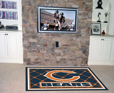 Fanmats Chicago Bears 4x6 Area Rug